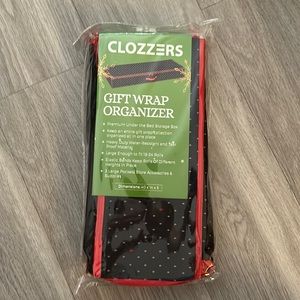 Clozzers gift wrap organizer never opened
